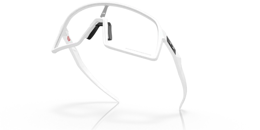 Oakley Sutro - Matte White And Clear Photochromic – TATO'S MALLETS