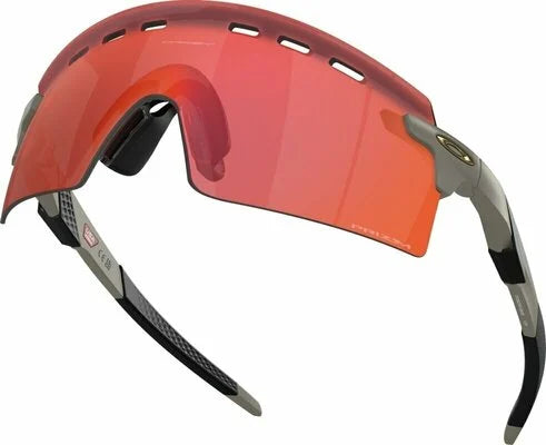 Oakley Encoder Strike Vented Matte Onyx and Prizm Trail Torch