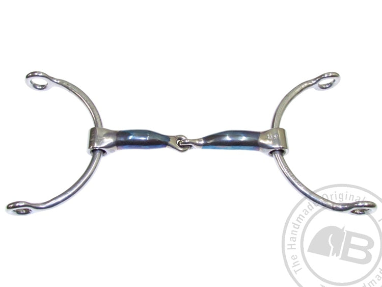 Bombers Halfmoon Gag Snaffle - TATO'S MALLETS