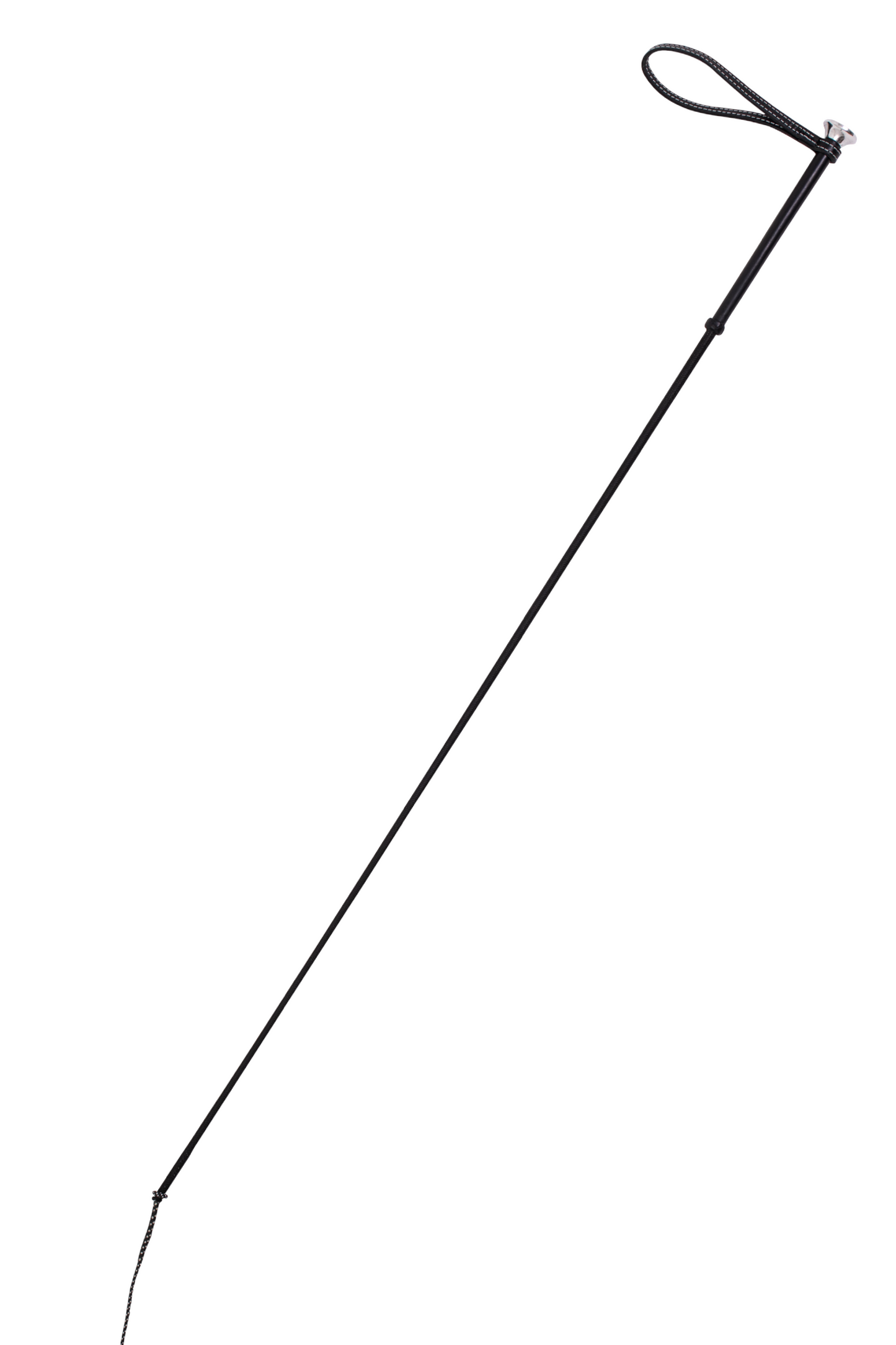 Whip - Leather Handle with Metal Knob - TATO'S MALLETS