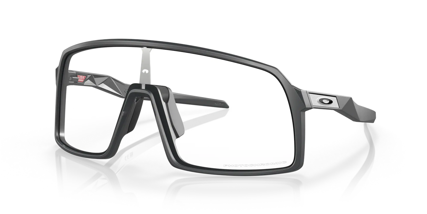 Oakley Sutro - Matte Carbon and Clear Photochromic - TATO'S MALLETS