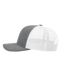 color: Heather Grey - White