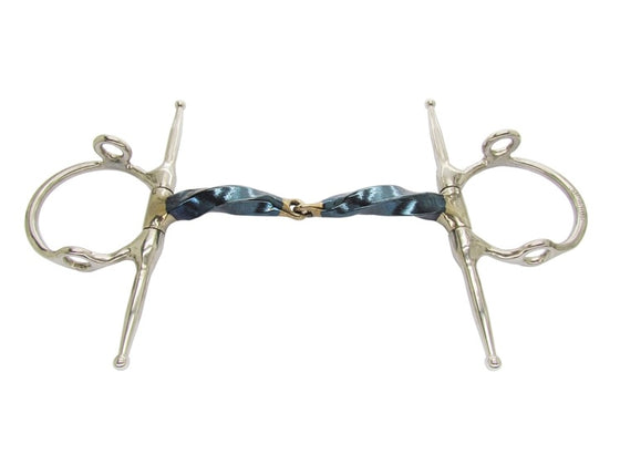 Bombers Full Cheek Gag Snaffle Slow Twist - TATO'S MALLETS