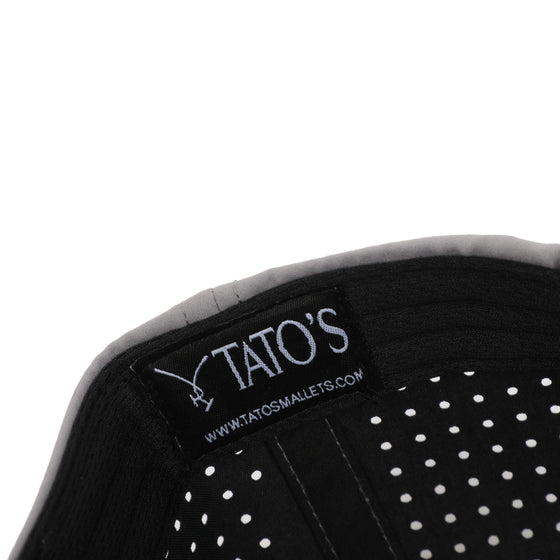 TATO'S Emblem Cap Silver Grey - TATO'S MALLETS