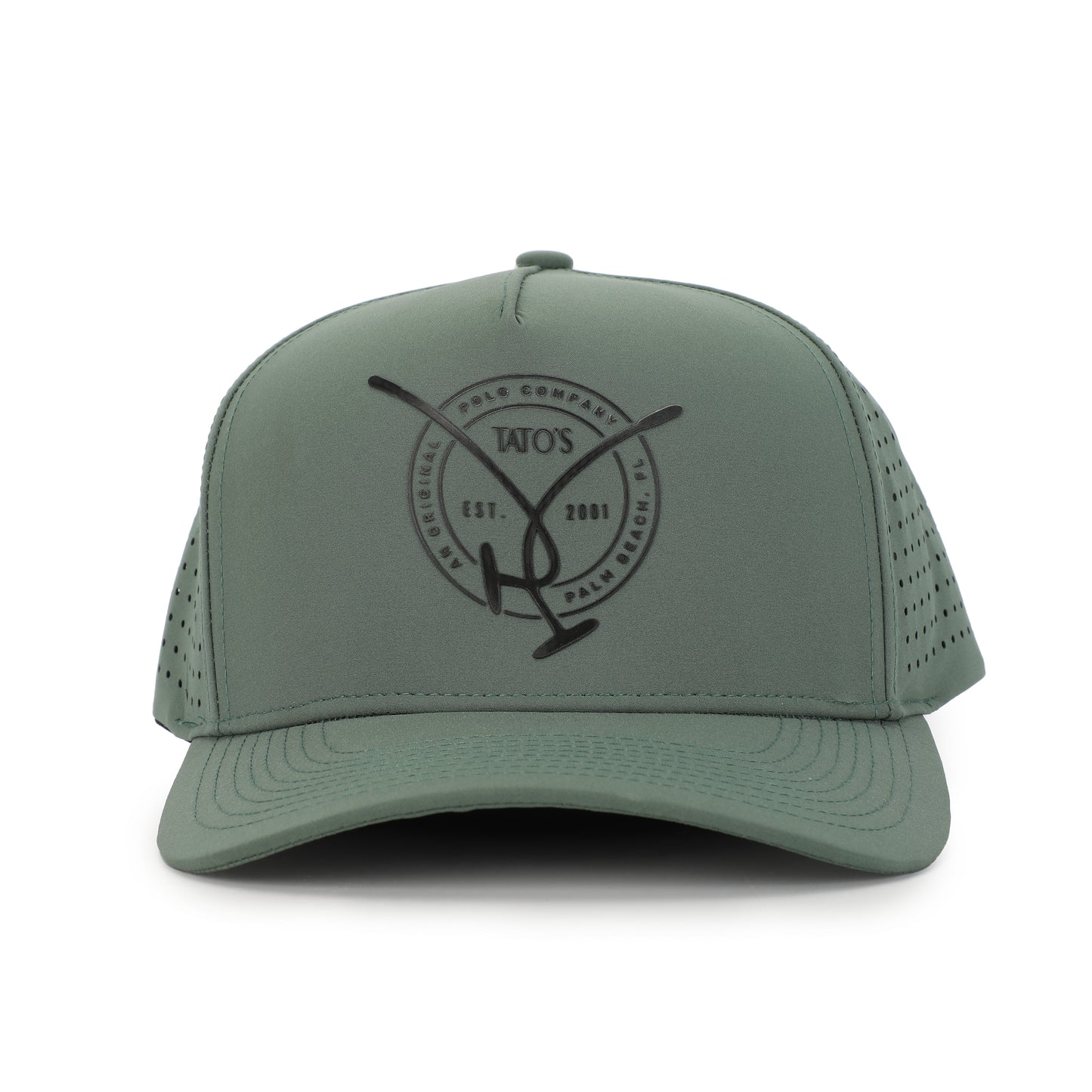 TATO'S Emblem Cap Olive Green - TATO'S MALLETS