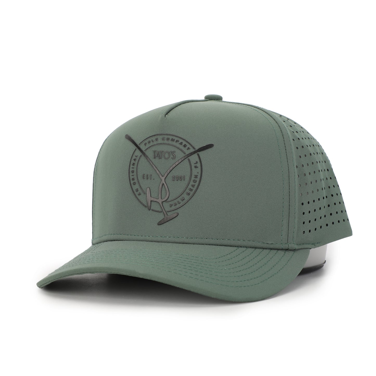 TATO'S Emblem Cap Olive Green - TATO'S MALLETS