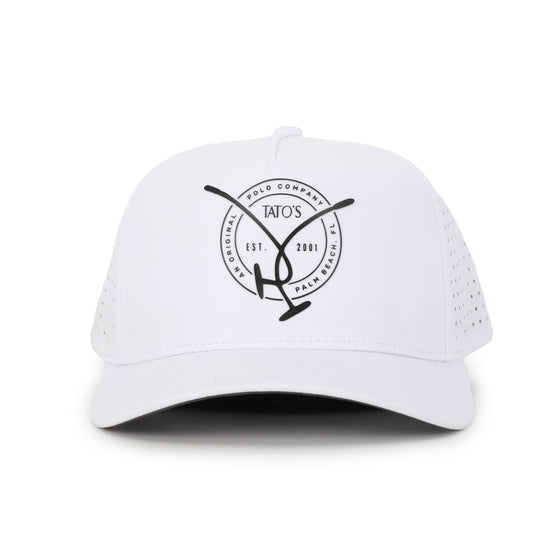 TATO'S Emblem Cap White - TATO'S MALLETS