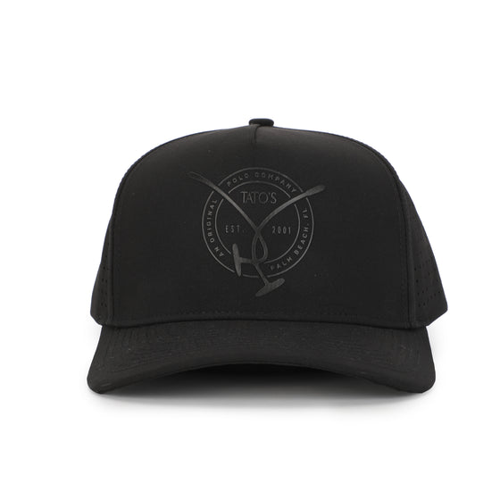 TATO'S Emblem Cap Black/Black - TATO'S MALLETS