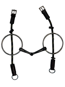  Ainsley Big Ring Gag Jointed SI CI 5.5" - TATO'S MALLETS