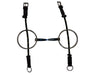 Bombers Big Ring Gag Snaffle Cable - TATO'S MALLETS