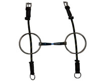  Bombers Big Ring Gag Snaffle Cable - TATO'S MALLETS