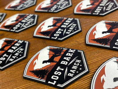 UV 3D Leatherette Patches