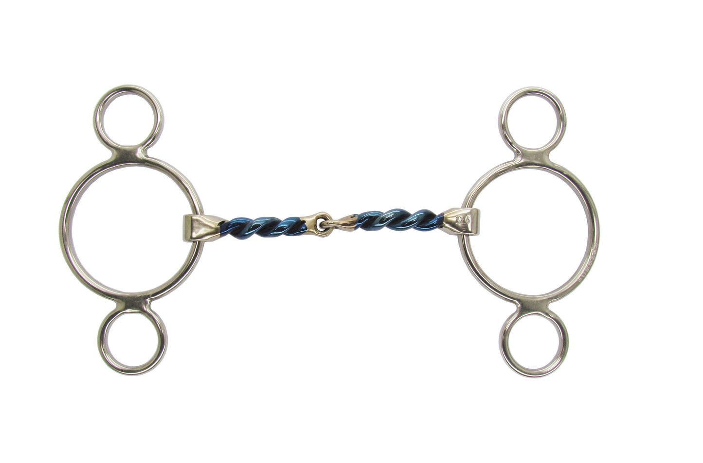 Bombers 3 Ring Snaffle Round Twist - TATO'S MALLETS