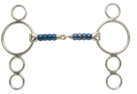 Bombers 4 Ring Snaffle Cherry Roller - TATO'S MALLETS