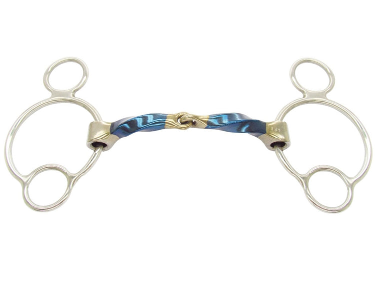 Bombers 2½ Ring Snaffle Square Twist - TATO'S MALLETS