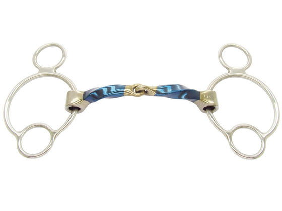 Bombers 2½ Ring Snaffle Square Twist - TATO'S MALLETS