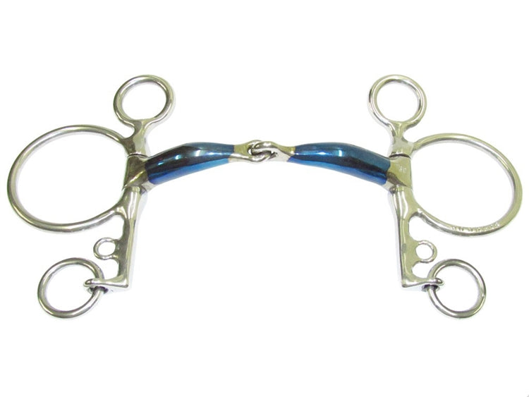 Bombers Pelham Snaffle (Jointed Mouth) - TATO'S MALLETS