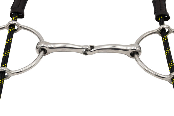 TATO'S Big Ring Gag Roy Jointed SS with Copper Inlays - TATO'S MALLETS