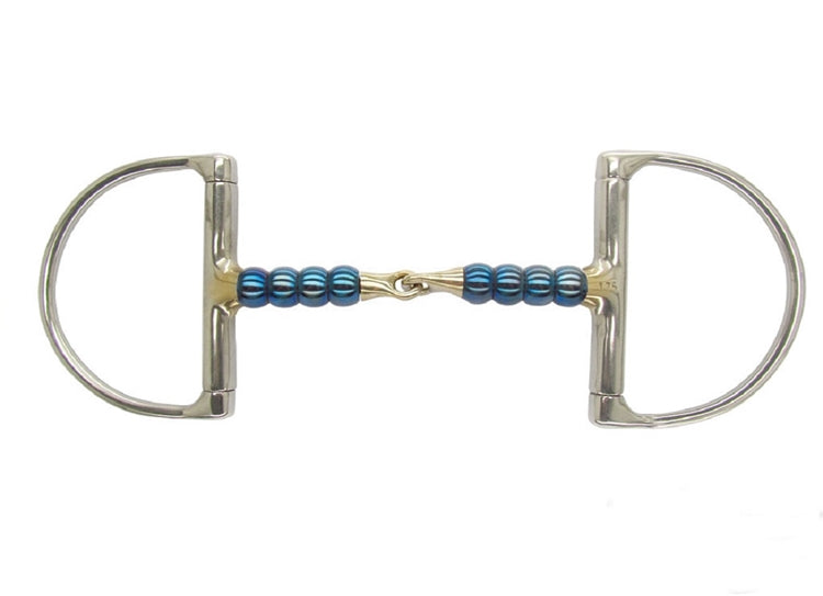 Bombers Classic Dee Cherry Roller Snaffle - TATO'S MALLETS