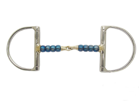 Bombers Classic Dee Cherry Roller Snaffle - TATO'S MALLETS