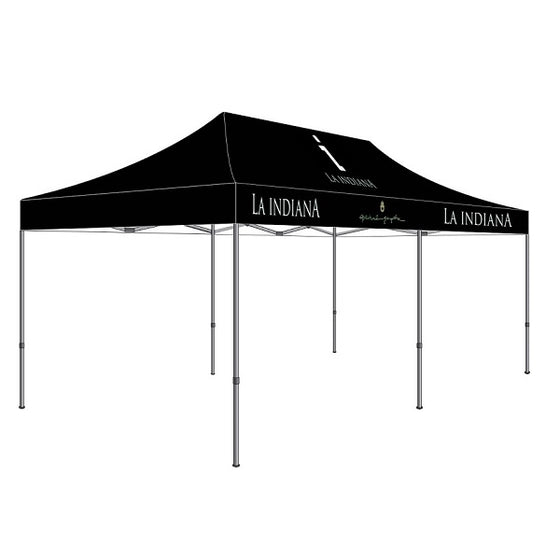 Custom Polo Tent 10x20 - Aluminum Frame - TATO'S MALLETS