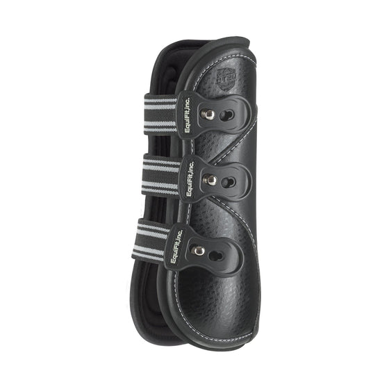 EquiFit D-Teq  Front Boot Black - TATO'S MALLETS