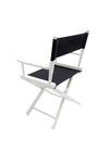 Director's Chair 18" - White Finish - TATO'S MALLETS