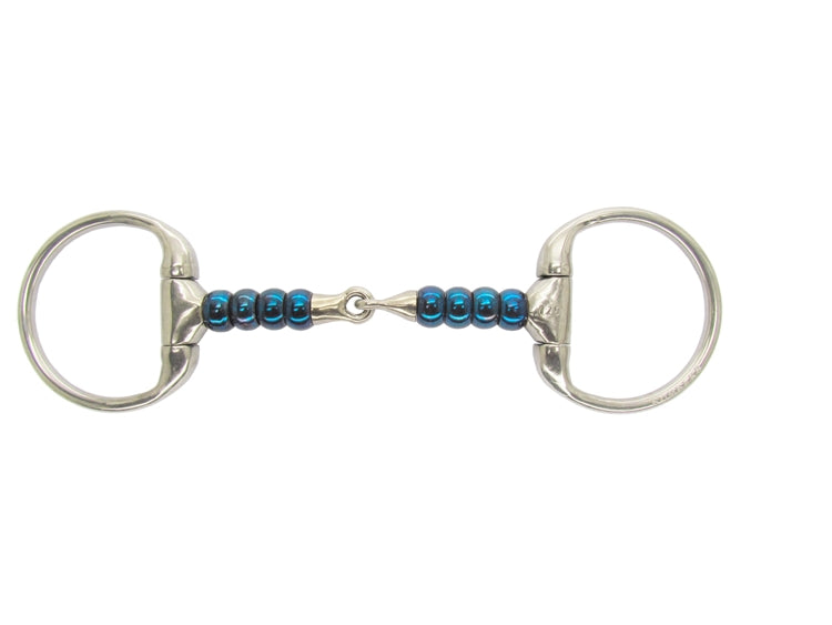 Bombers Eggbutt Gag Snaffle Cherry Roller - TATO'S MALLETS