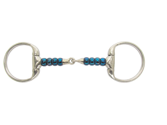 Bombers Eggbutt Gag Snaffle Cherry Roller - TATO'S MALLETS