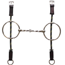  Standard Big Ring Gag Snaffle Square Twist - TATO'S MALLETS