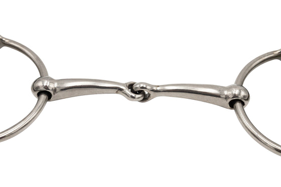 English Big Ring Gag Snaffle - TATO'S MALLETS