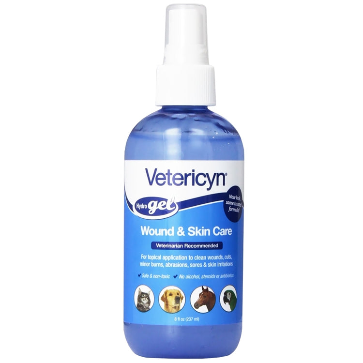 Vetericyn HydroGel Spray 8oz - TATO'S MALLETS