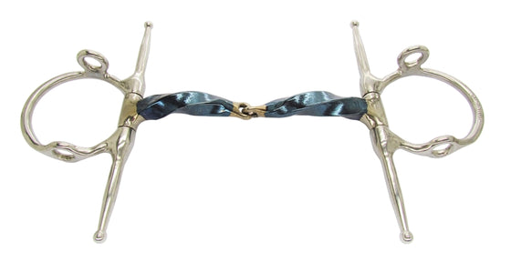 Bombers Full Cheek Gag Snaffle Slow Twist - TATO'S MALLETS