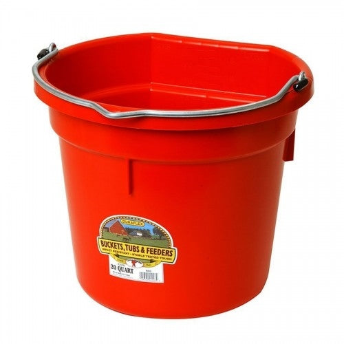 Fortiflex Flat Back Bucket 5 Gallon - TATO'S MALLETS