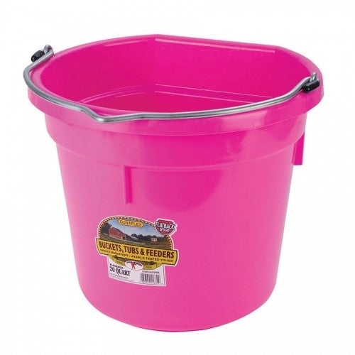 Fortiflex Flat Back Bucket 5 Gallon - TATO'S MALLETS
