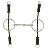 English Big Ring Gag Snaffle Corkscrew - TATO'S MALLETS