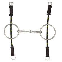  English Big Ring Gag Snaffle Corkscrew - TATO'S MALLETS