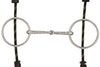 English Big Ring Gag Snaffle Corkscrew - TATO'S MALLETS