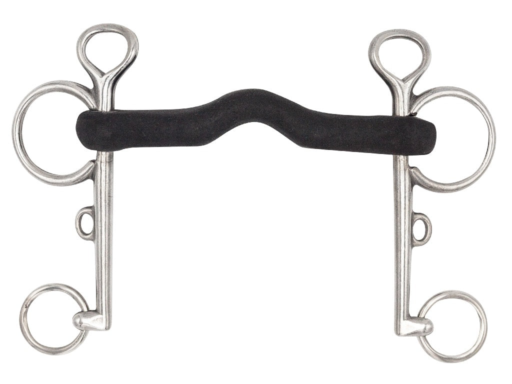 English Pelham Rubber Port - TATO'S MALLETS
