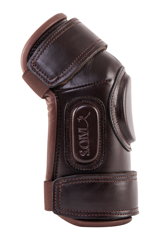 Pro Polo Knee Guards - Havana Brown - TATO'S MALLETS