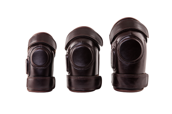 Pro Polo Knee Guards - Havana Brown - TATO'S MALLETS