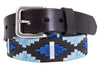 Polo Belt - Ocean Blue on Baby Blue - TATO'S MALLETS