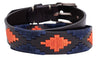 Polo Belt - Orange & Navy Blue - TATO'S MALLETS
