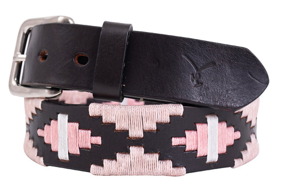 Polo Belt - Pink on Pink - TATO'S MALLETS