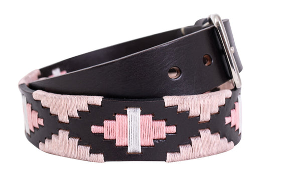 Polo Belt - Pink on Pink - TATO'S MALLETS