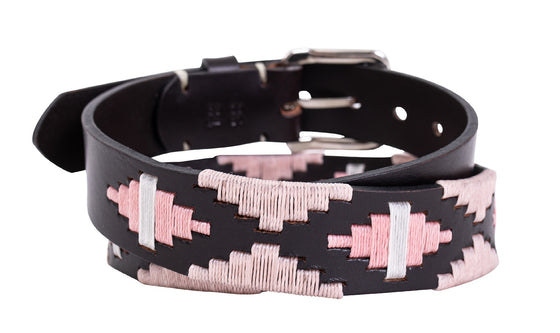 Polo Belt - Pink on Pink - TATO'S MALLETS