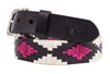 Polo Belt - Fuchsia & Sand - TATO'S MALLETS