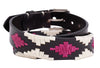 Polo Belt - Fuchsia & Sand - TATO'S MALLETS