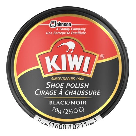Kiwi Shoe Polish 2.5oz Black - TATO'S MALLETS