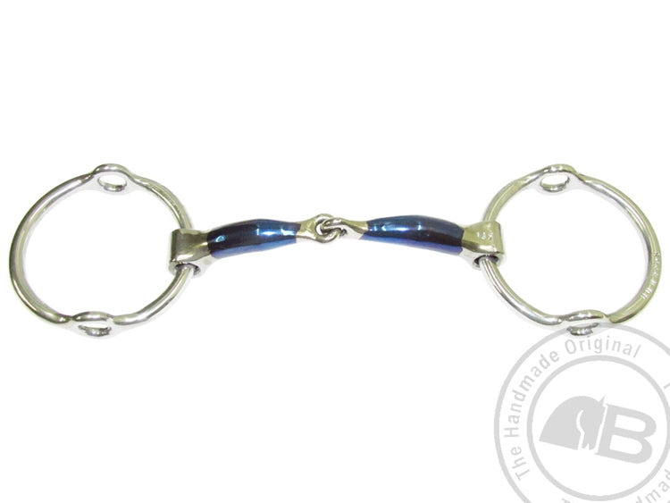 Bombers Medium Ring Gag Snaffle - TATO'S MALLETS
